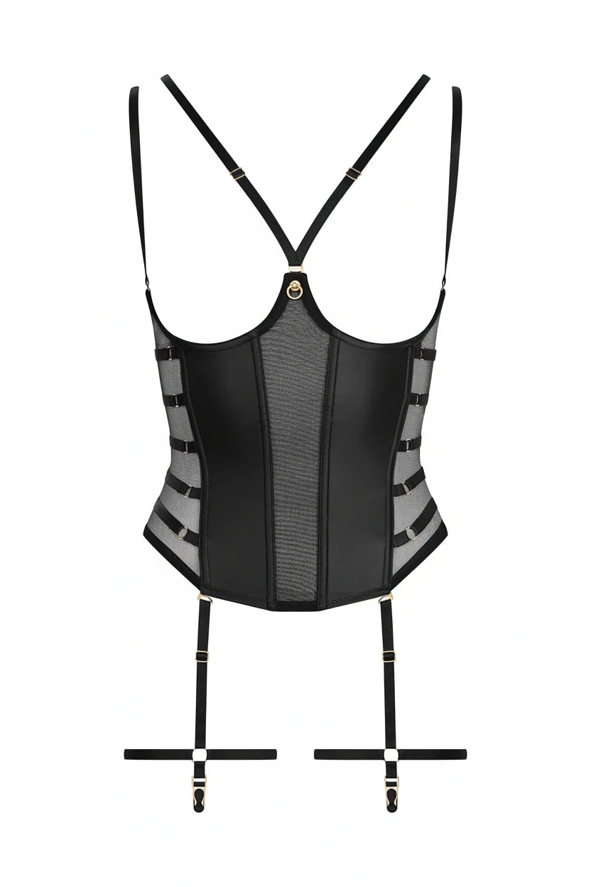 CHAMBRE NOIRE NAKED CORSET WITH SUS