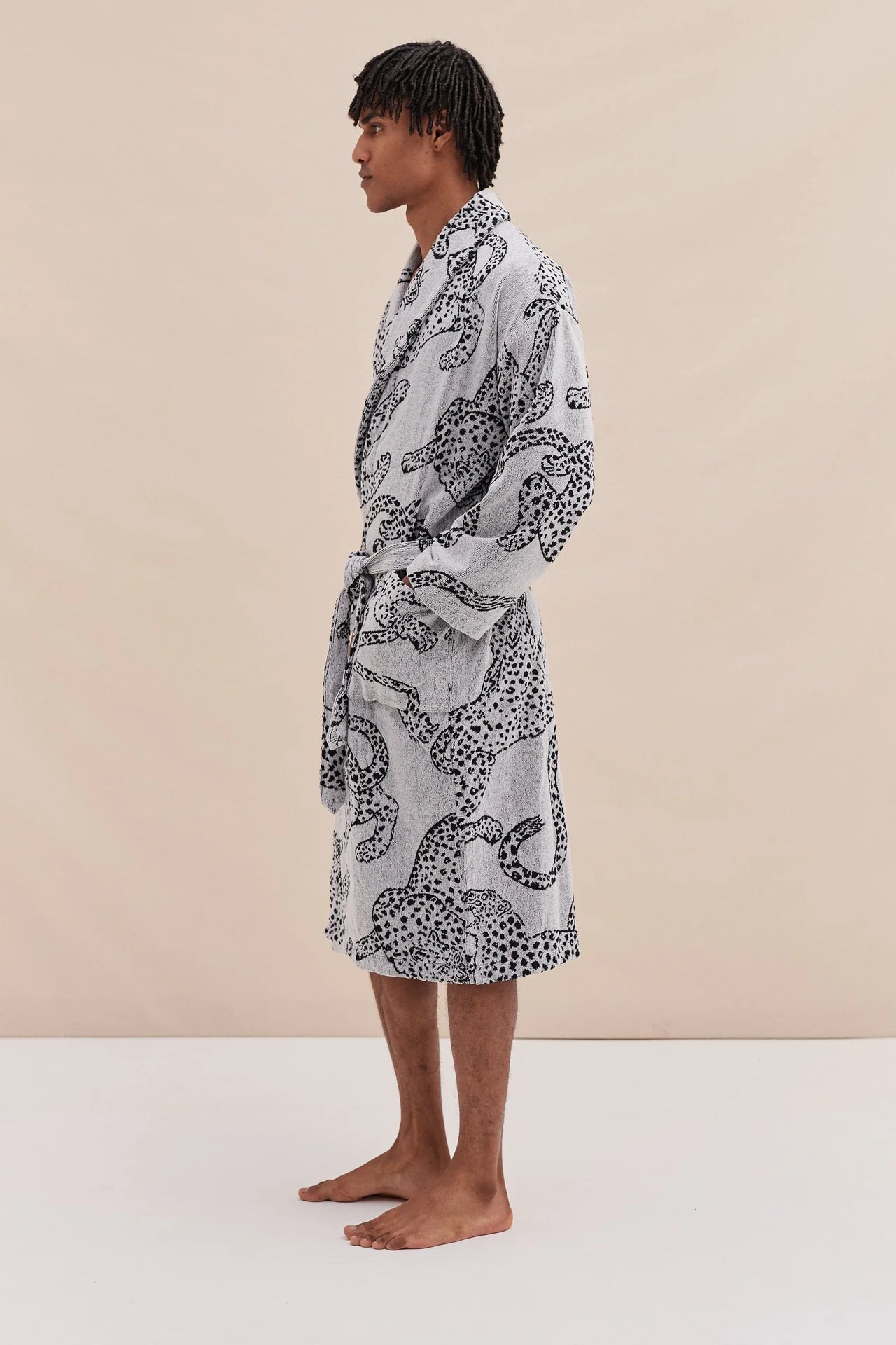 UNISEX TOWEL ROBE -jag cream