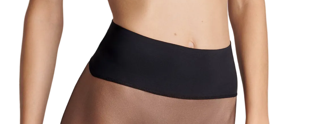 SIGNATURE BACK SEAM SEAMLESS TIGHTS BLACK - Les Coquetteries 563095