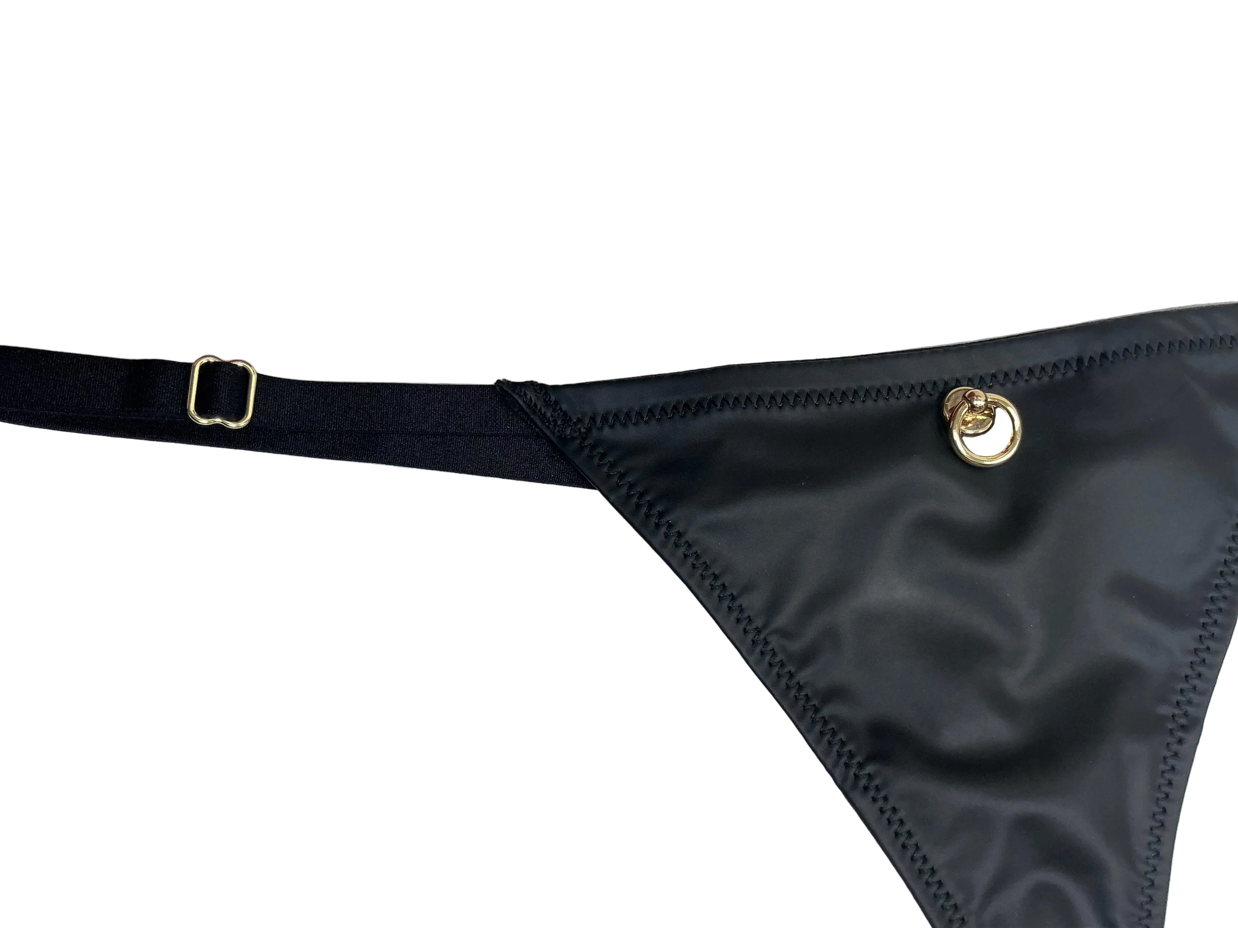 CHAMBRE NOIRE MINI THONG - BLACK