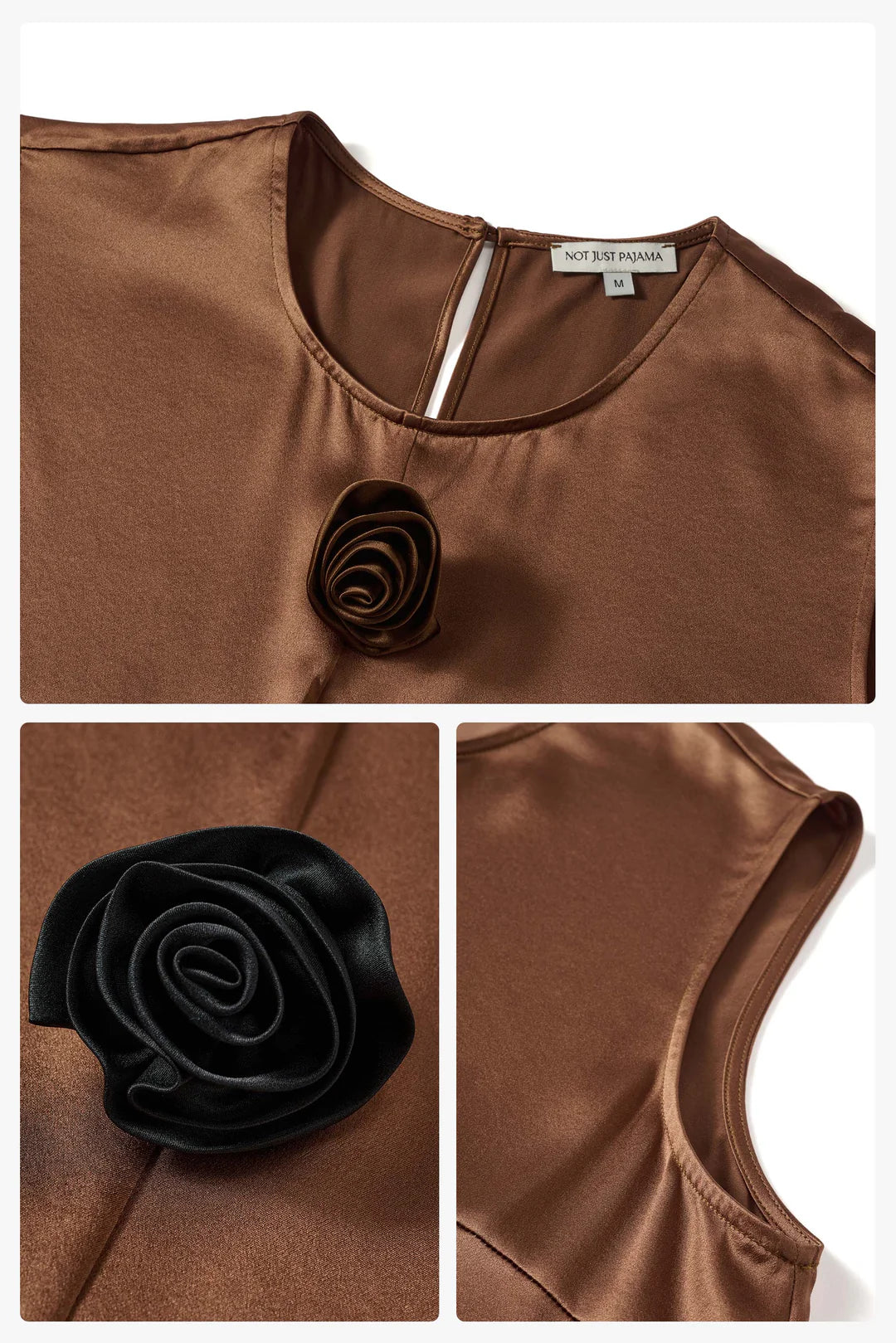 Tuscan Bloom Silk Sleeveless Dress