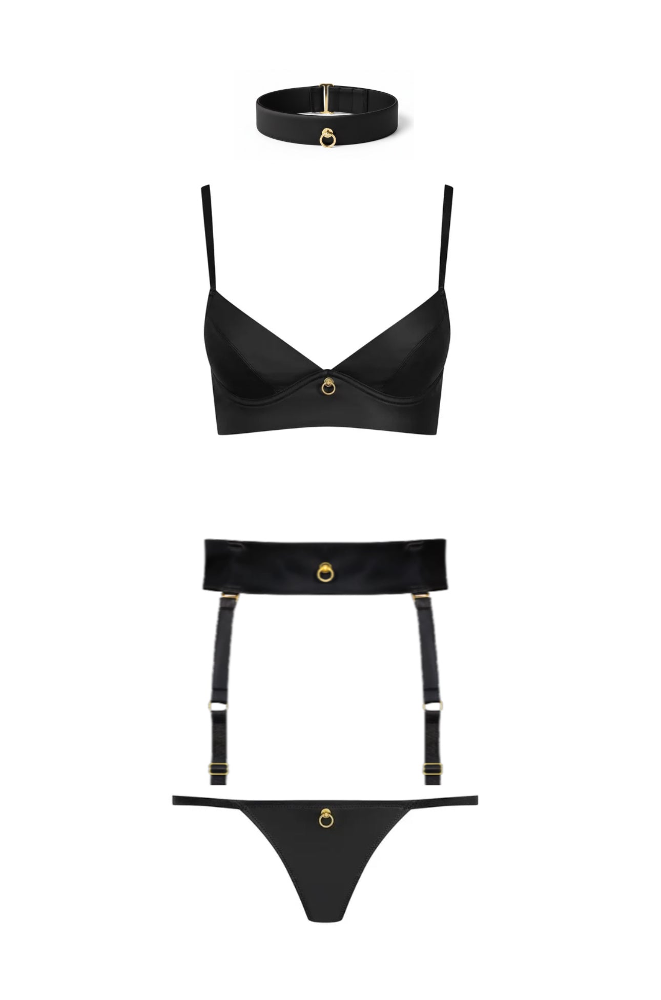 CHAMBRE NOIRE BRALETTE BLACK - 561397