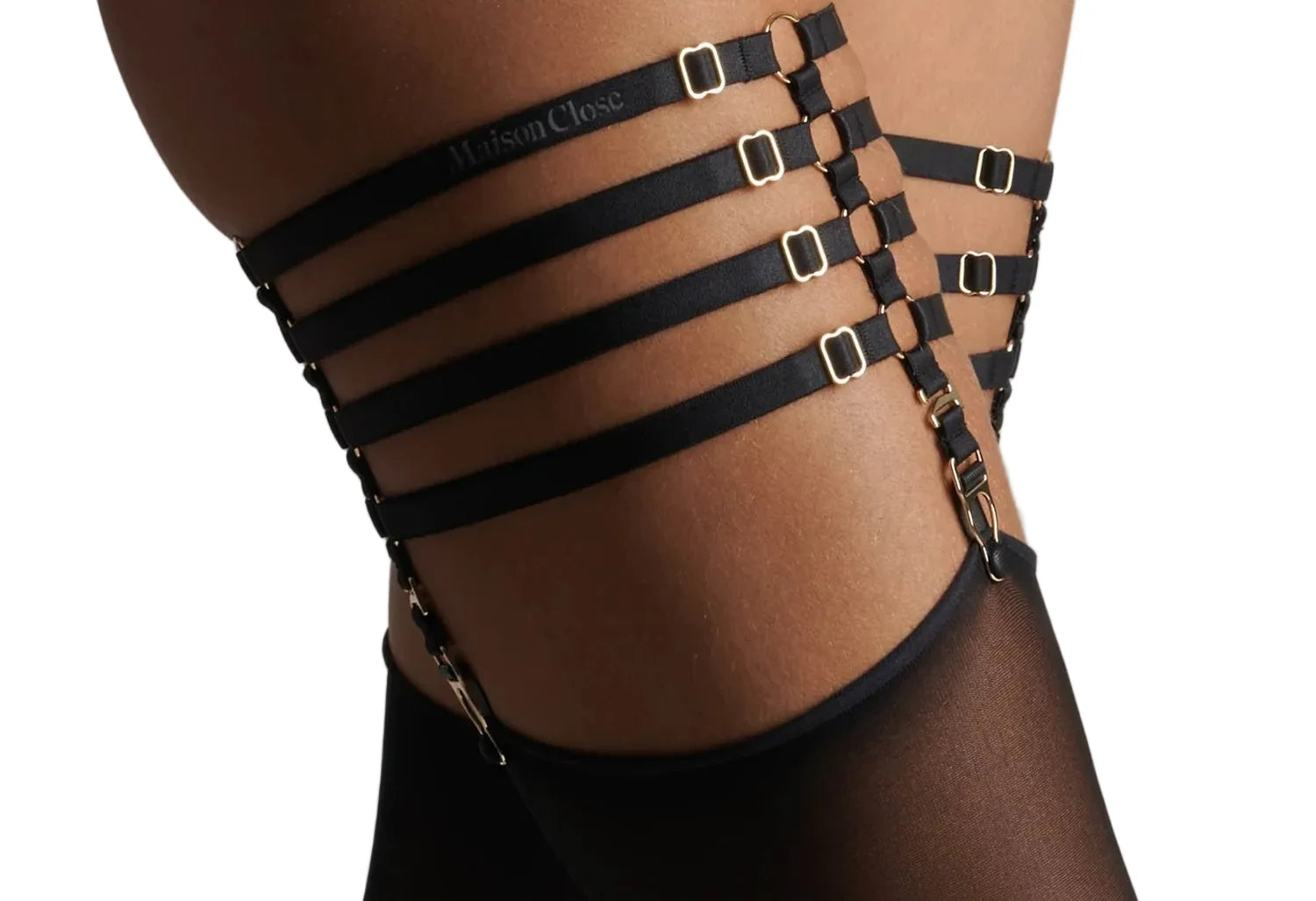 CHAMBRE NOIRE-GARTER BELT BLACK - 562366